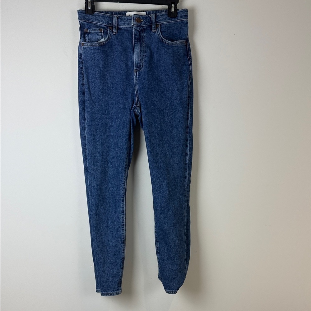 Denim Forum High Rise Skinny Blue Jeans Size 27